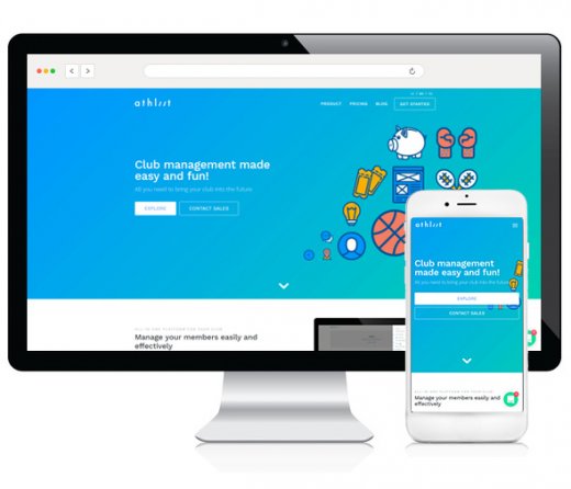 Web application „Athliit”