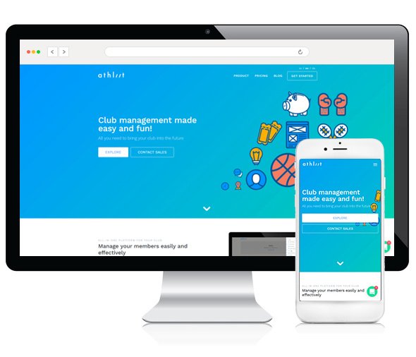 Web applications „Athliit”
